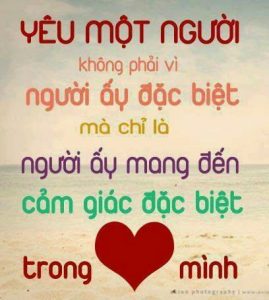 Tình yêu cảm nhận bằng trái tim