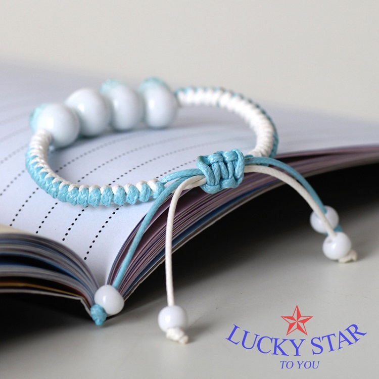 Vòng tay handmade Retro bracelet băng sứ độc đáo