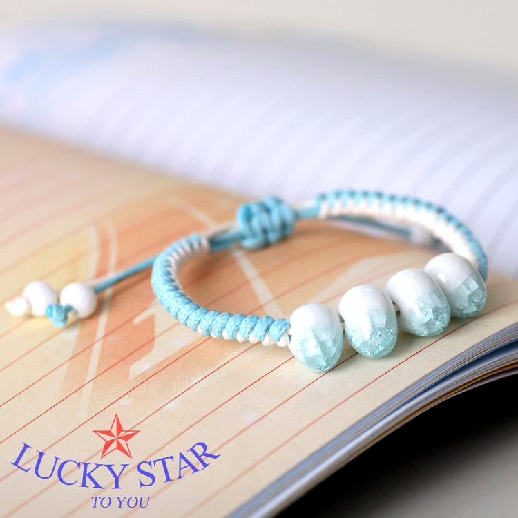 Vòng tay handmade Retro bracelet băng sứ độc đáo