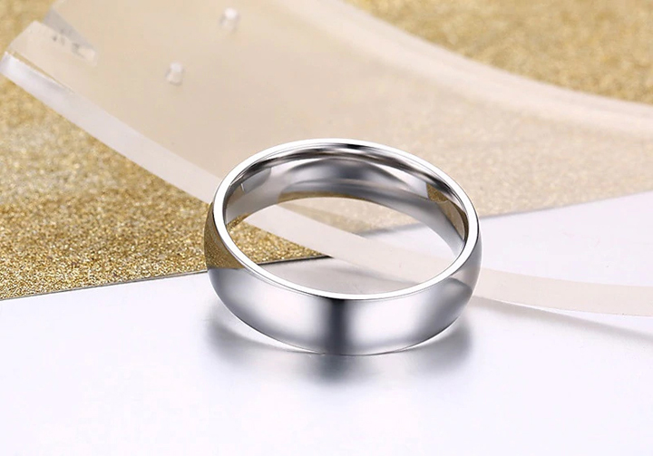 Nhẫn nam inox trơn sang trọng và nam tính Nhẫn nam inox trơn sang trọng và nam tính