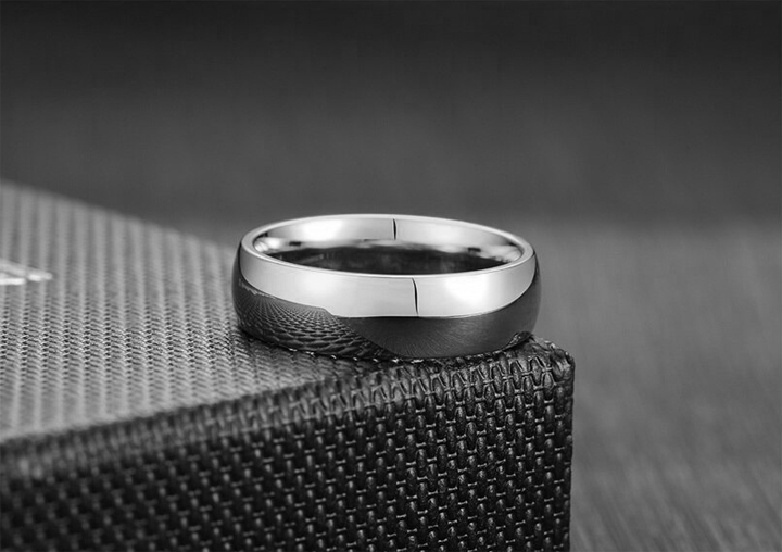 Nhẫn nam inox trơn sang trọng và nam tính Nhẫn nam inox trơn sang trọng và nam tính